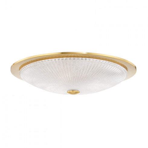Hudson Valley Ossining 4 Light Flush Mount Model: 1123-AGB