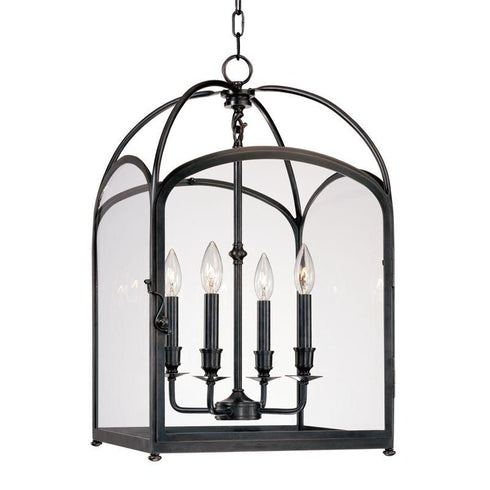Hudson Valley Oxford 4 Light Pendant Model: 6484-AGB