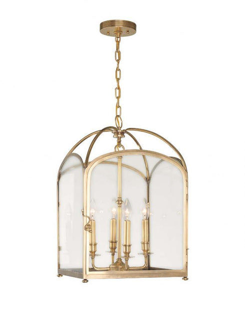 Hudson Valley Oxford 4 Light Pendant Model: 6484-AGB