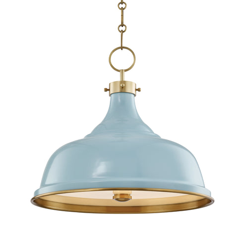 Hudson Valley Painted No.1 3 Light Pendant Model: MDS300-AGB/BB
