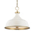 Hudson Valley Painted No.1 3 Light Pendant Model: MDS300-AGB/OW