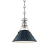 Hudson Valley Painted No.2 1 Light Small Pendant Model: MDS351-AGB/DBL