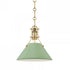 Hudson Valley Painted No.2 1 Light Small Pendant Model: MDS351-PN/LFG