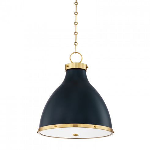 Hudson Valley Painted No. 3 2 Light Small Pendant Model: MDS361-AGB/DBL