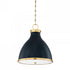 Hudson Valley Painted No. 3 2 Light Small Pendant Model: MDS361-AGB/DBL