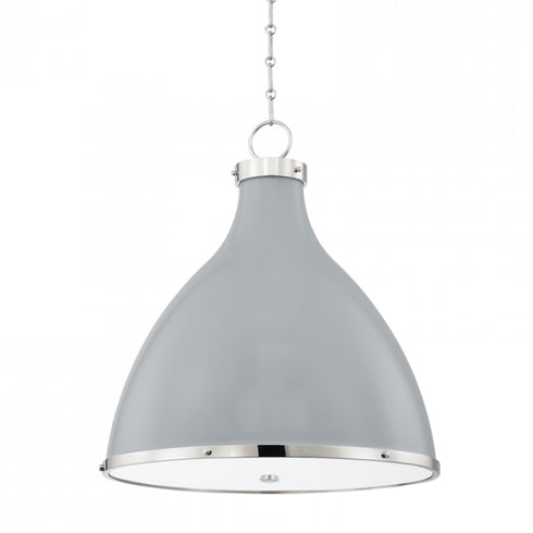 Hudson Valley Painted No. 3 3 Light Large Pendant Model: MDS362-AGB/DBL