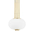 Hudson Valley Palisade 1 Light Small Pendant Model: KBS1356701A-BN