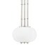 Hudson Valley Palisade 1 Light Small Pendant Model: KBS1356701A-BN