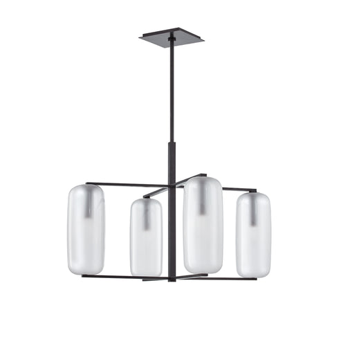 Hudson Valley Pebble 4 Light Chandelier Model: 3474-OB