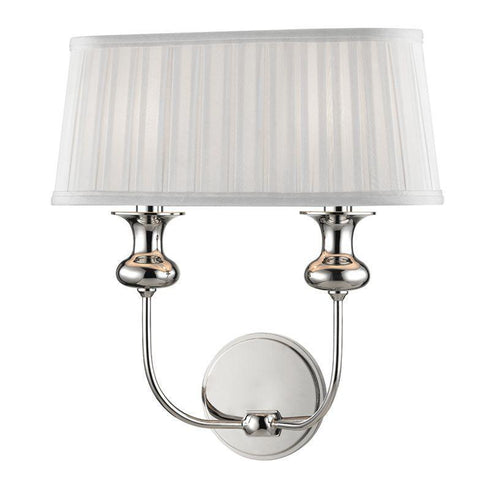 Hudson Valley Pembroke 2 Light Wall Sconce Model: 5402-OB
