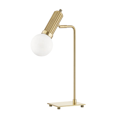 Hudson Valley Reade 1 Light Table Lamp Model: L5113-AGB