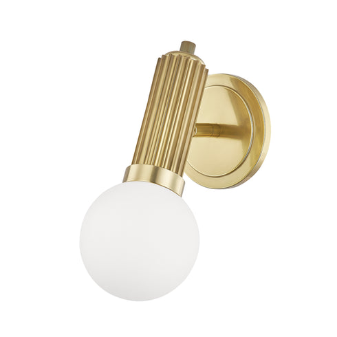 Hudson Valley Reade 1 Light Wall Sconce Model: 5100-PN