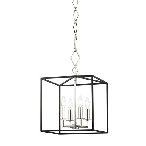 Hudson Valley Richie 4 Light Pendant Model: BKO150-PN/BK