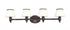Hudson Valley Richmond 4 Light Bath Bracket Model: 4944-OB