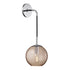 Hudson Valley Rousseau 1 Light Wall Sconce Bronze Glass Model: 2020-AGB-BZ