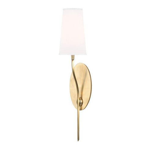 Hudson Valley Rutland 1 Light Wall Sconce Model: 3711-AGB-WS
