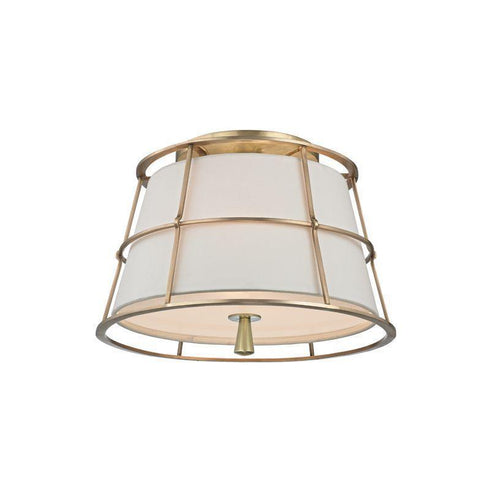 Hudson Valley Savona 2 Light Semi Flush Model: 9814-AGB