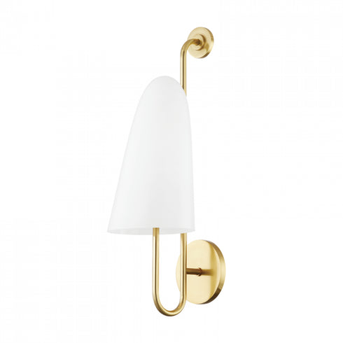 Hudson Valley Slate Hill 1 Light Wall Sconce Model: 7171-AGB