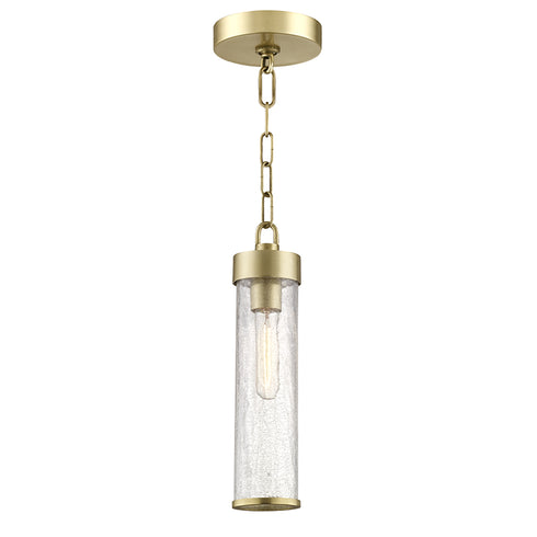 Hudson Valley Soriano 1 Light Pendant Model: 1700-AGB