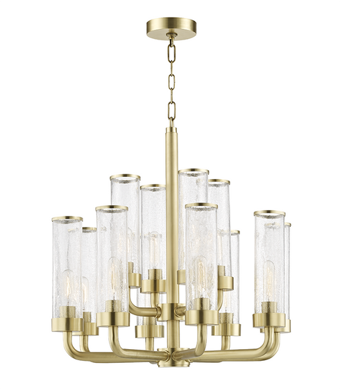 Hudson Valley Soriano 12 Light Chandelier Model: 1726-OB
