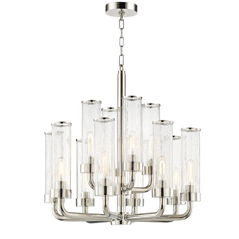 Hudson Valley Soriano 12 Light Chandelier Model: 1726-OB