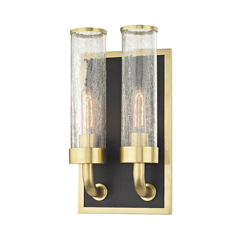 Hudson Valley Soriano 2 Light Wall Sconce Model: 1722-AOB