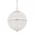 Hudson Valley Sphere No. 3 1 Light Large Pendant Model: MDS801-AGB