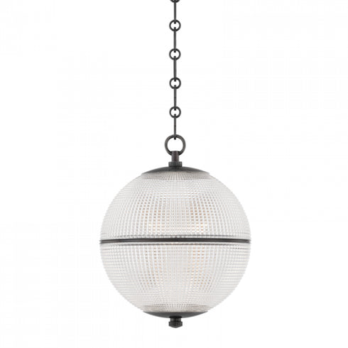 Hudson Valley Sphere No. 3 1 Light Small Pendant Model: MDS800-AGB