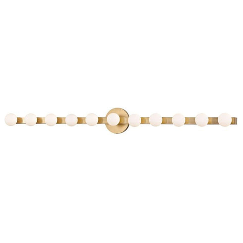 Hudson Valley Taft 11 Light Wall Sconce Model: 7011-AGB