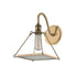 Hudson Valley Thorndike 1 Light Wall Sconce Model: 3501-AGB