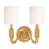 Hudson Valley Tuilerie 2 Light Wall Sconce Model: 402-PN