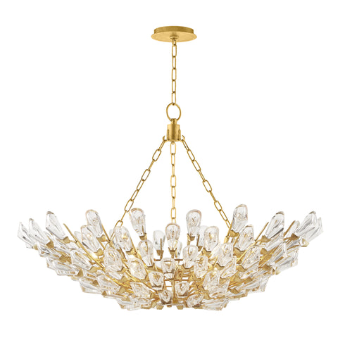 Hudson Valley Tulip 12 Light Chandelier Model: 7240-GL