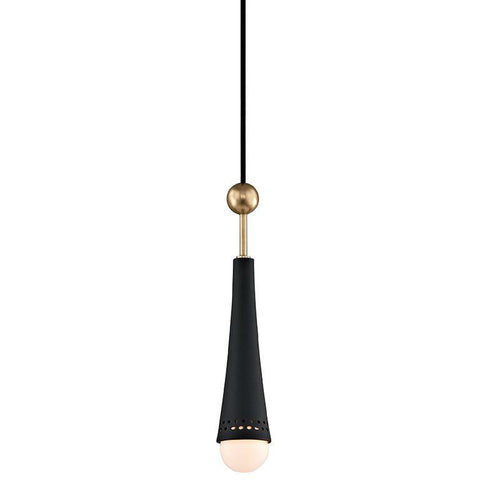 Hudson Valley Tupelo 1 Light Pendant Model: 2130-AGB
