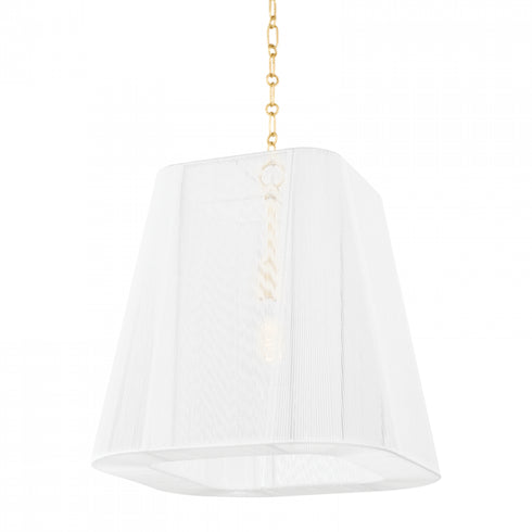 Hudson Valley Verona Beach 1 Light Large Pendant Model: 7619-OB