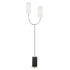 Hudson Valley Vesper 2 Light Marble Floor Lamp Model: L1407-AGB