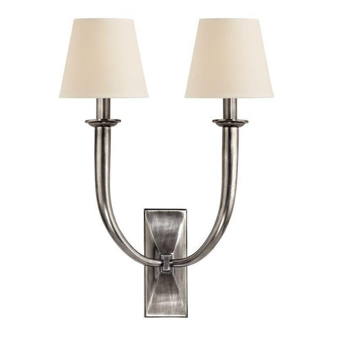 Hudson Valley Vienna 2 Light Wall Sconce Model: 112-AS