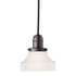 Hudson Valley Vintage 1 Light Pendant Model: 3102-OB-226
