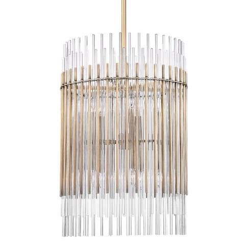 Hudson Valley Wallis 10 Light Pendant Model: 6320-AGB