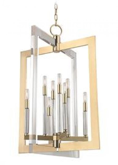 Hudson Valley Wellington 8 Light Large Pendant Model: 9323-AGB