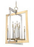 Hudson Valley Wellington 8 Light Large Pendant Model: 9323-AGB
