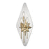 Hudson Valley Westport 3 Light Wall Sconce With Cle Model: 310-AGB
