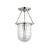 Hudson Valley Willet 1 Light Semi Flush Model: 200-PN