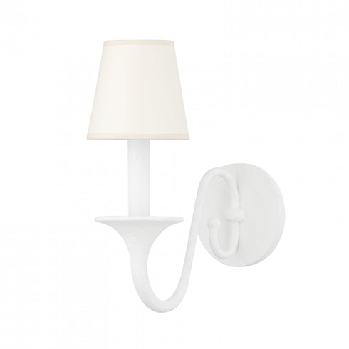 Hudson Valley Windsor 1 Light Wall Sconce Model: MDS431-WP