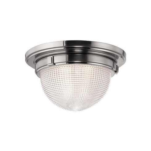 Hudson Valley Winfield 1 Light Flush Mount Model: 4412-PN