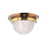 Hudson Valley Winfield 1 Light Flush Mount Model: 4412-PN