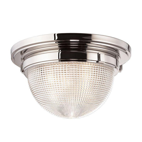 Hudson Valley Winfield 1 Light Flush Mount Model: 4412-PN