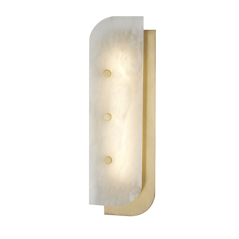 Hudson Valley Yin & Yang Large LED Wall Sconce Model: 3319-AGB
