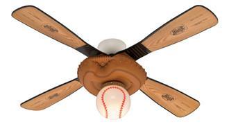 Hunter 44 in. Baseball Childrens Ceiling Fan