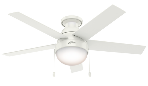 Hunter Fans Anslee Low Profile Fan With Light 46 Inch Model: 59269