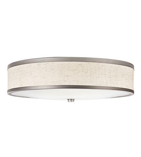 Kichler 3 Light Fluorescent Flush Mount Model: 10824CP